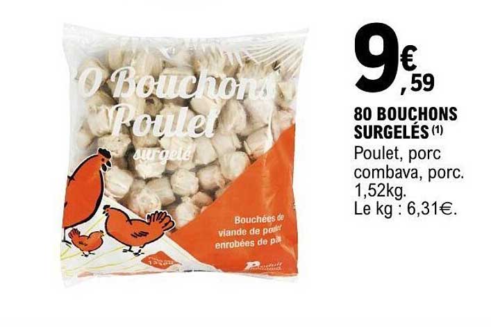 80 BOUCHONS SURGELÉS (1)