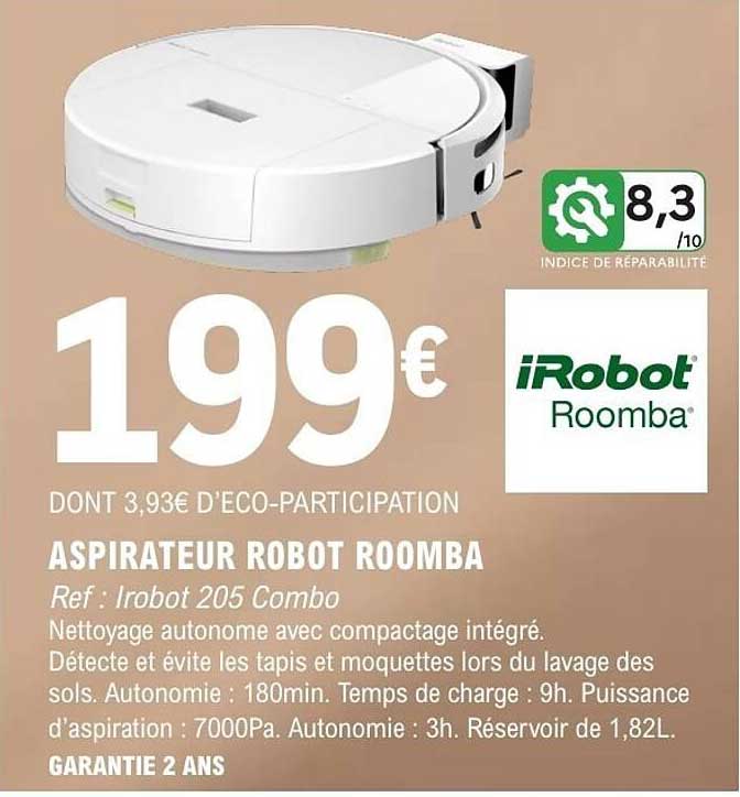 ASPIRATEUR ROBOT ROOMBA