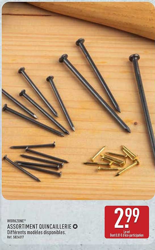 ASSORTIMENT QUINCAILLERIE