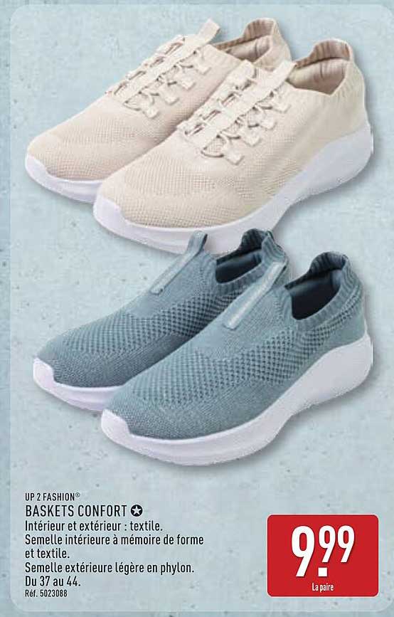 BASKETS CONFORT