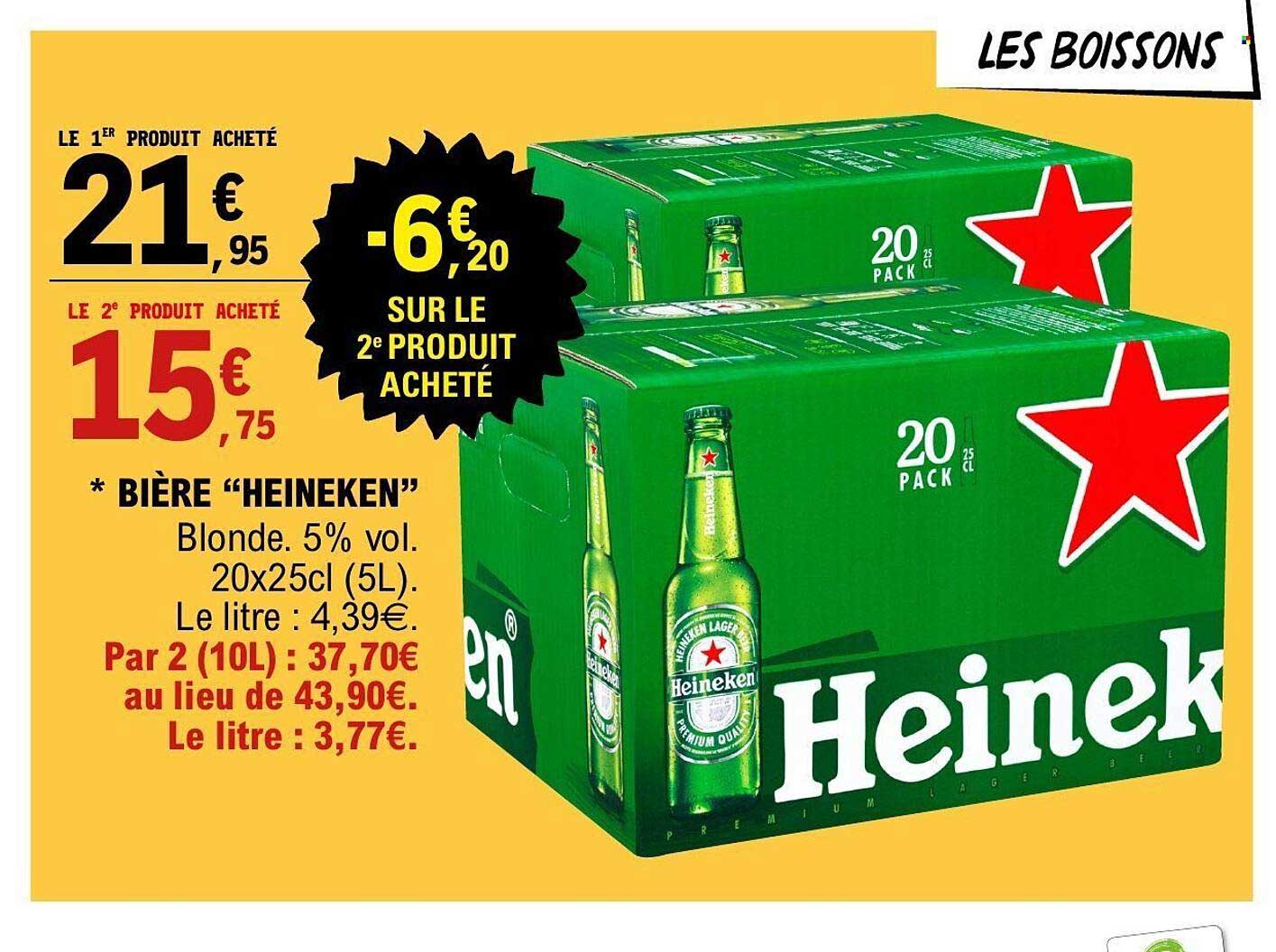 BIÈRE “HEINEKEN”
