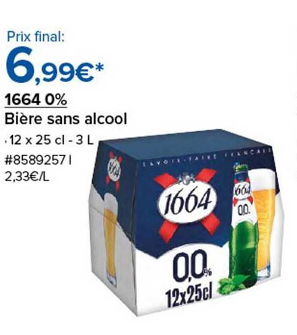 Bière sans alcool