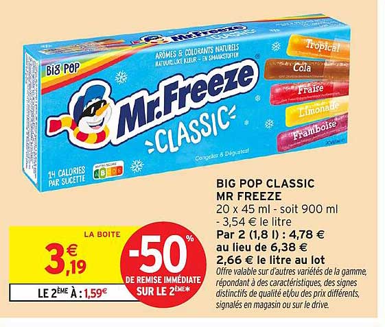 BIG POP CLASSIC MR FREEZE