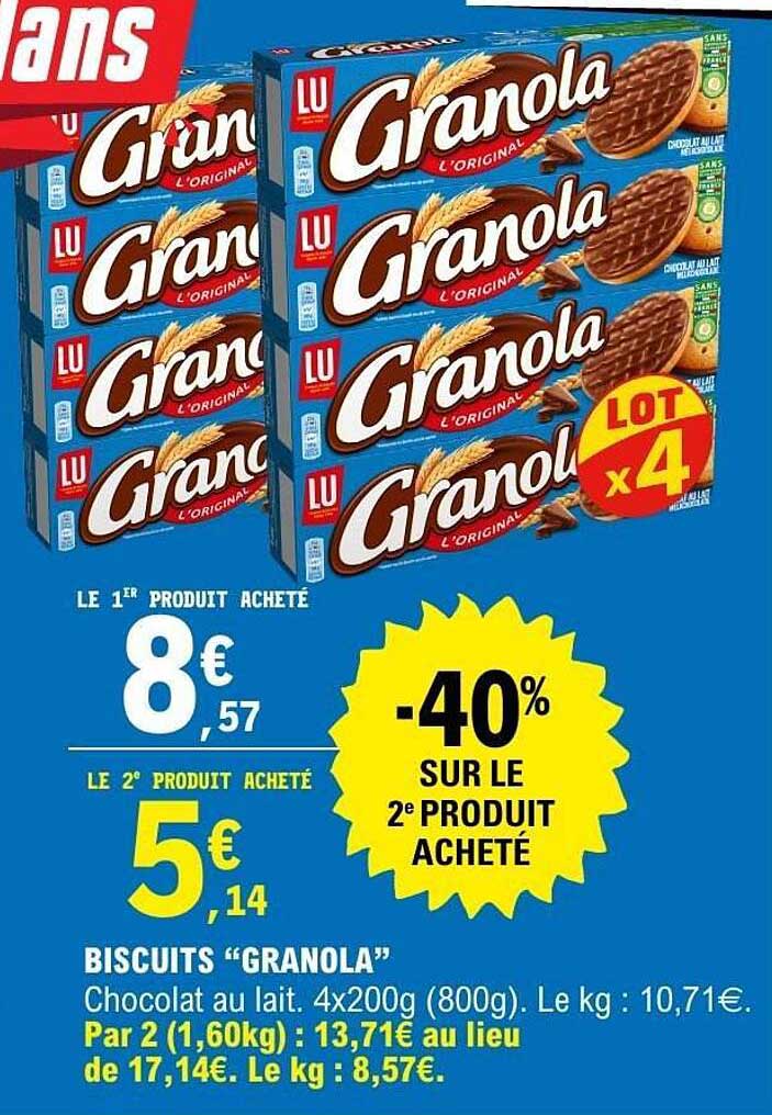 Biscuits “Granola”