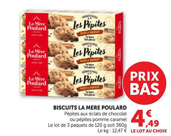 BISCUITS LA MERE POULARD