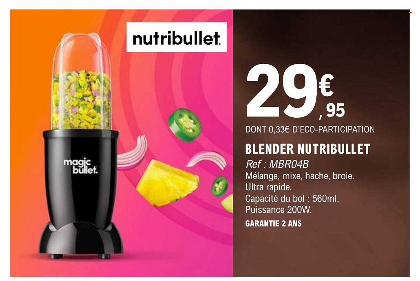 BLENDER NUTRIBULLET