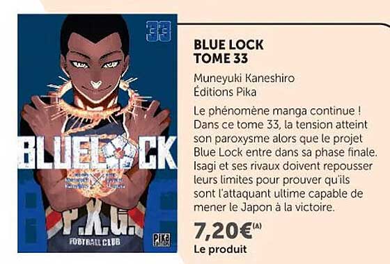 BLUE LOCK TOME 33