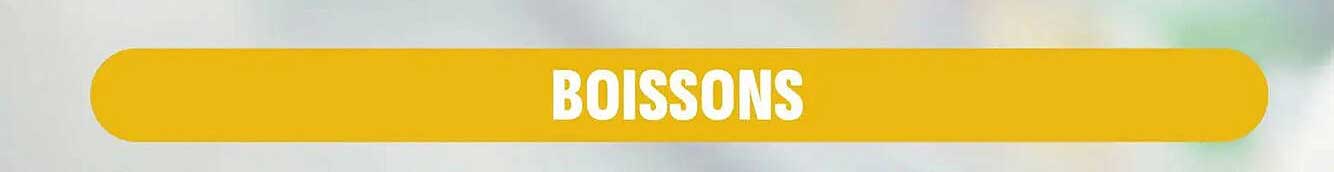 BOISSONS