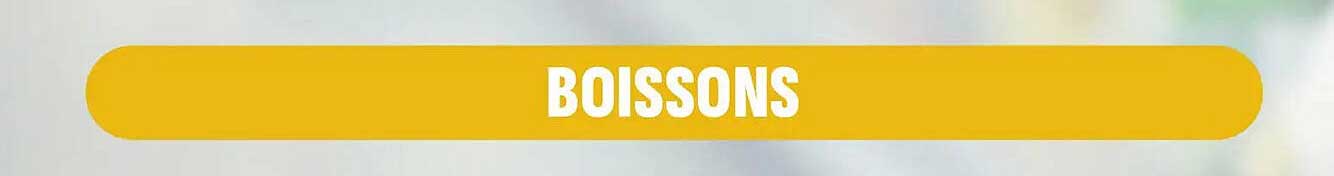 BOISSONS