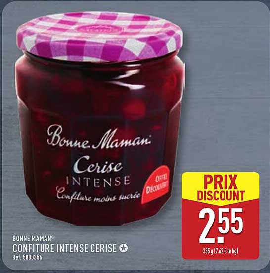 BONNE MAMAN® CONFITURE INTENSE CERISE