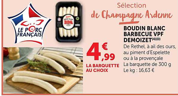 BOUDIN BLANC BARBECUE VPF DEMOIZET(4)(D)