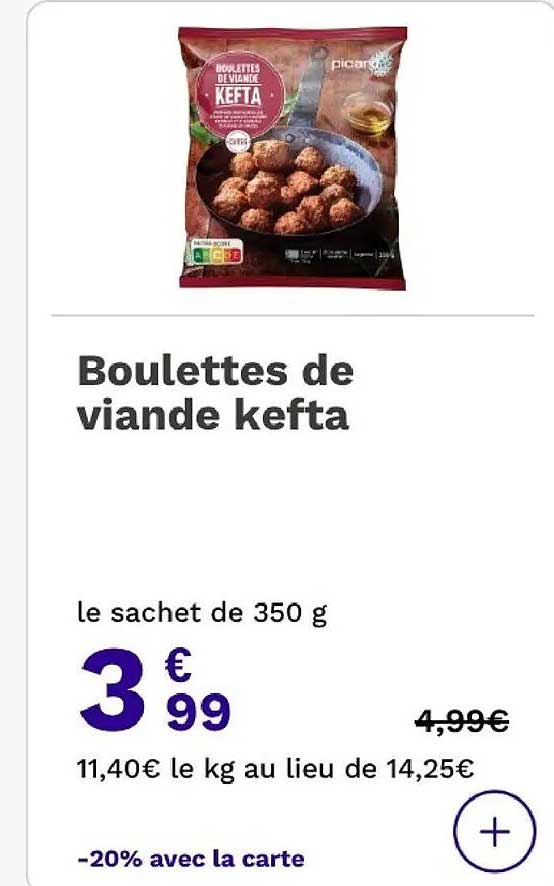 Boulettes de viande kefta