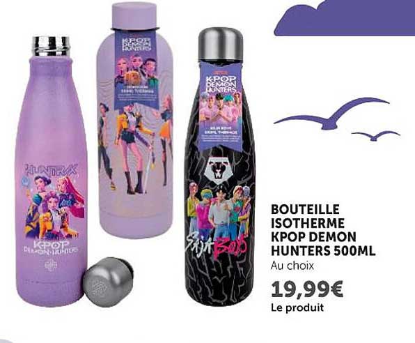BOUTEILLE ISOTHERME KPOP DEMON HUNTERS 500ML