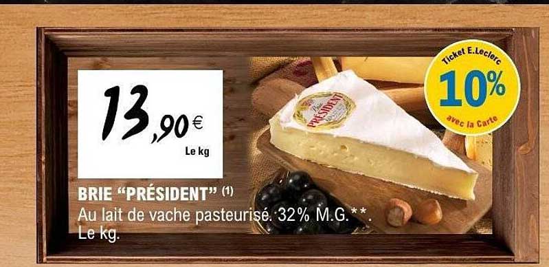 BRIE “PRÉSIDENT” (1)