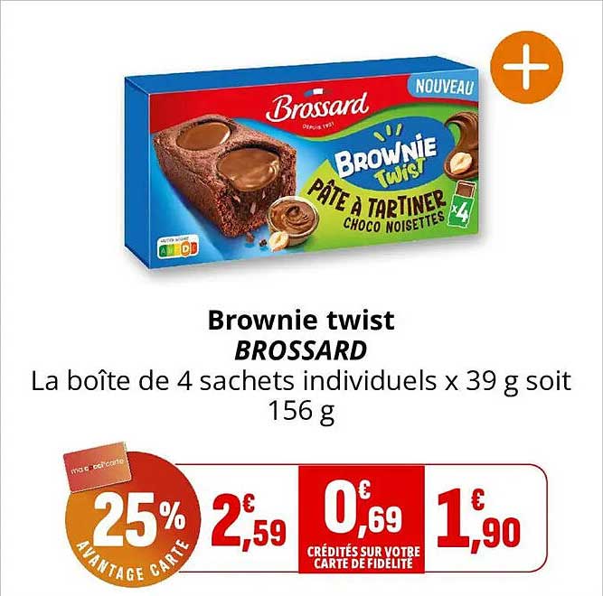 Brownie twist BROSSARD
