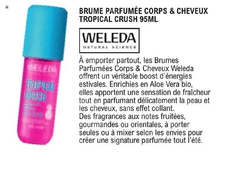 BRUME PARFUMÉE CORPS & CHEVEUX TROPICAL CRUSH 95ML