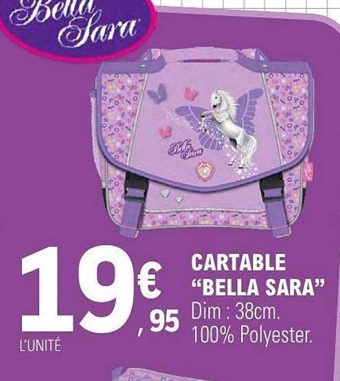 CARTABLE “BELLA SARA”