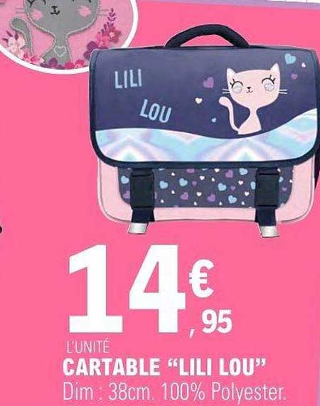 CARTABLE “LILI LOU”