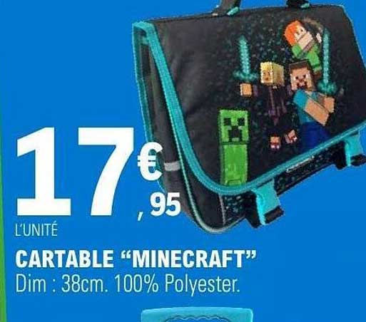 CARTABLE “MINECRAFT”