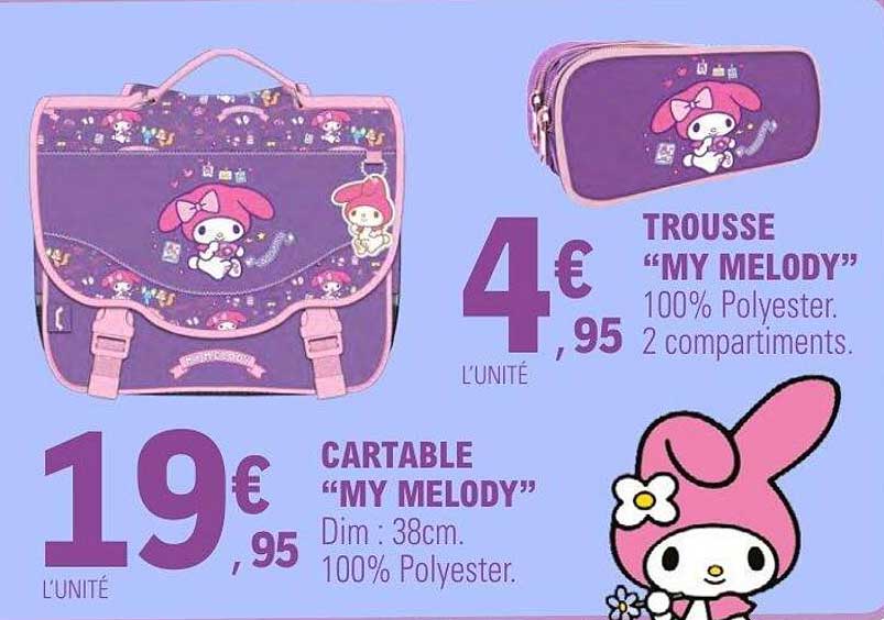 CARTABLE “MY MELODY”