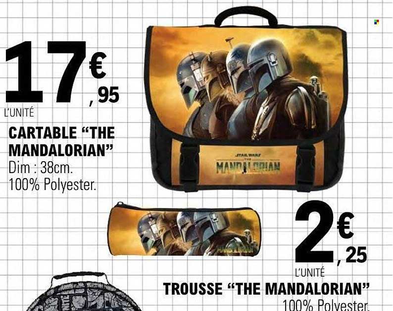 CARTABLE “THE MANDALORIAN”