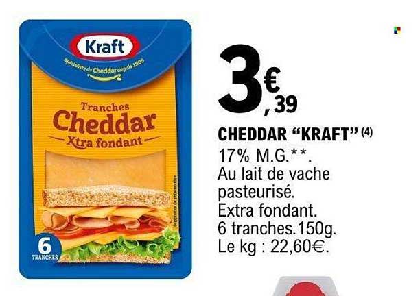 CHEDDAR “KRAFT”