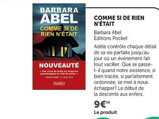 COMME SI DE RIEN N’ÉTAIT