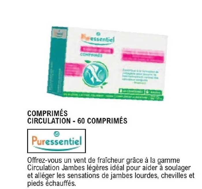 COMPRIMÉS CIRCULATION - 60 COMPRIMÉS