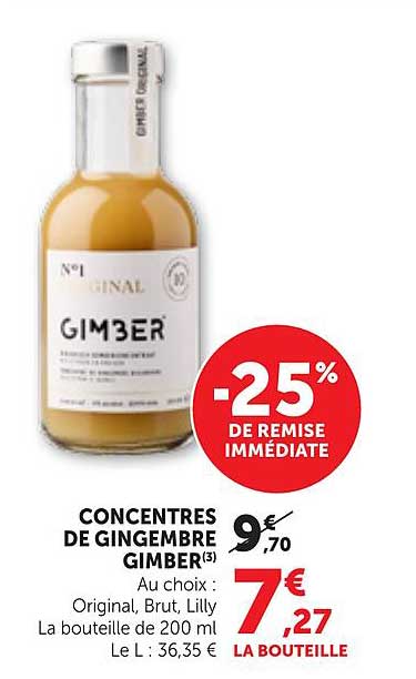 CONCENTRES DE GINGEMBRE GIMBER(3)