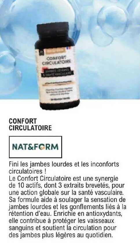 CONFORT CIRCULATOIRE