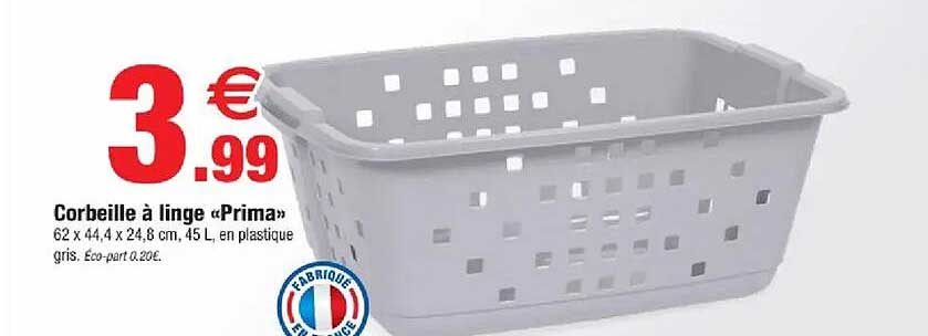 Corbeille à linge «Prima»