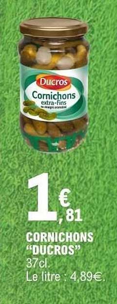 CORNICHONS “DUCROS” 37cl
