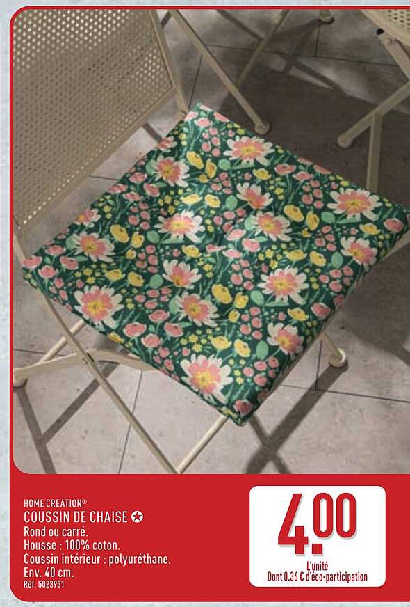 COUSSIN DE CHAISE