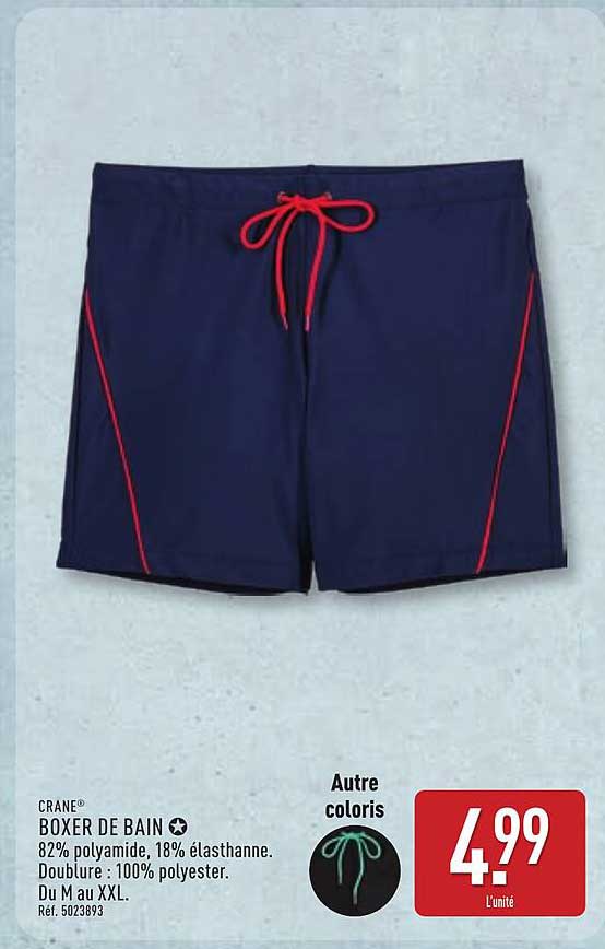 CRANE® BOXER DE BAIN