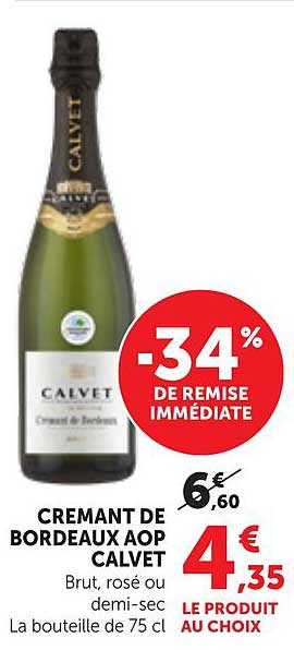CREMANT DE BORDEAUX AOP CALVET