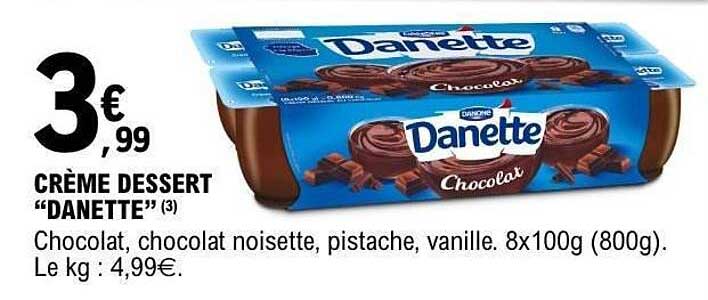 CRÈME DESSERT “DANETTE”