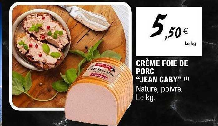 CRÈME FOIE DE PORC “JEAN CABY”