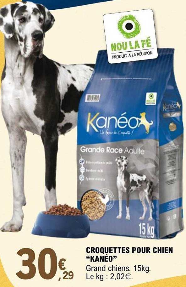 CROQUETTES POUR CHIEN “KANÉO”