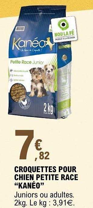 CROQUETTES POUR CHIEN PETITE RACE “KANÉO”