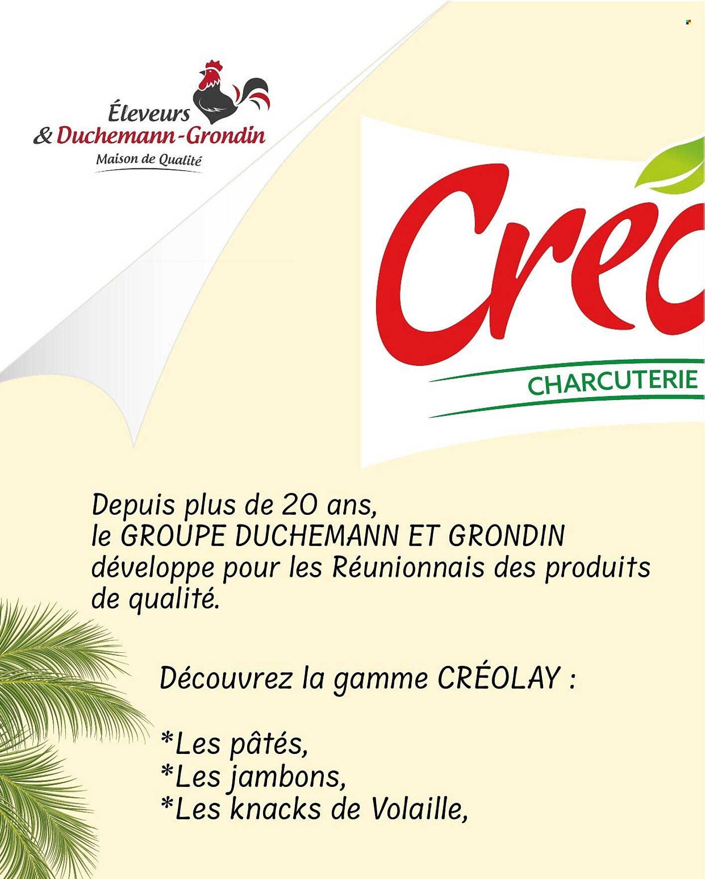 Découvrez la gamme CRÉOLAY :