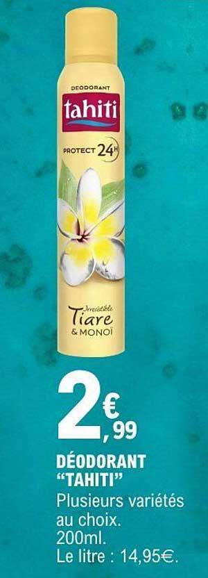 DÉODORANT "TAHITI"