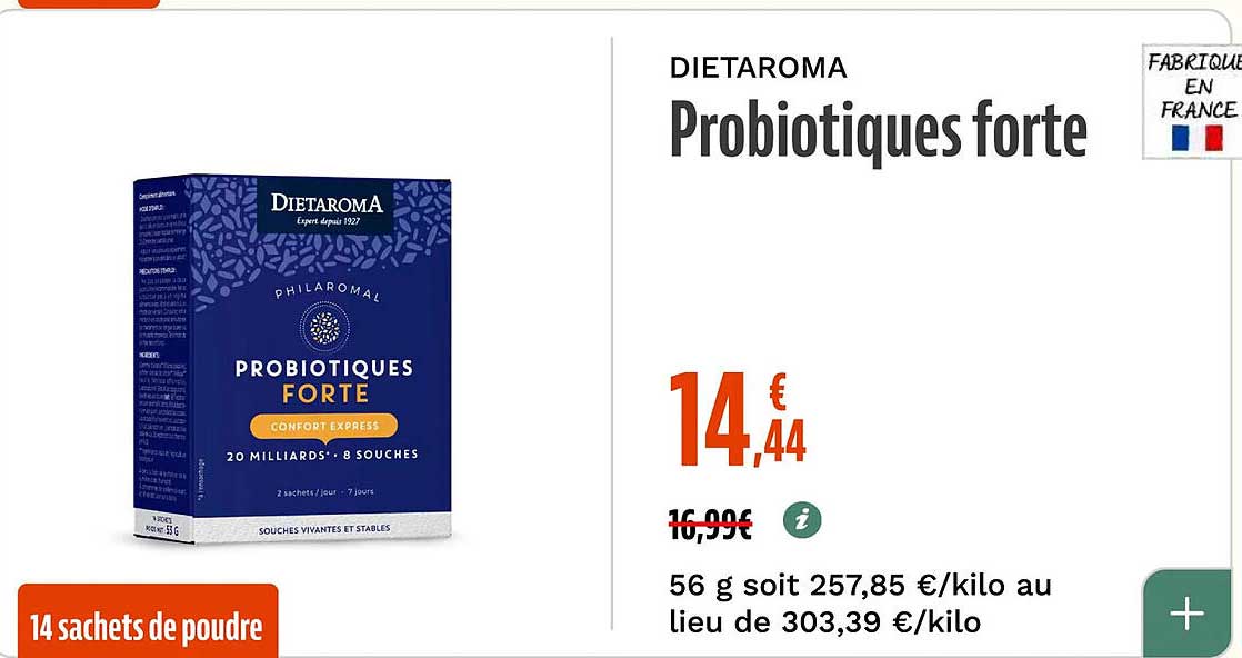 DIETAROMA Probiotiques forte