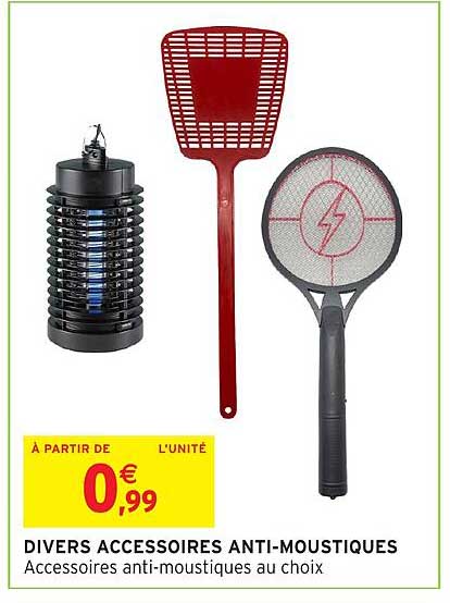 DIVERS ACCESSOIRES ANTI-MOUSTIQUES