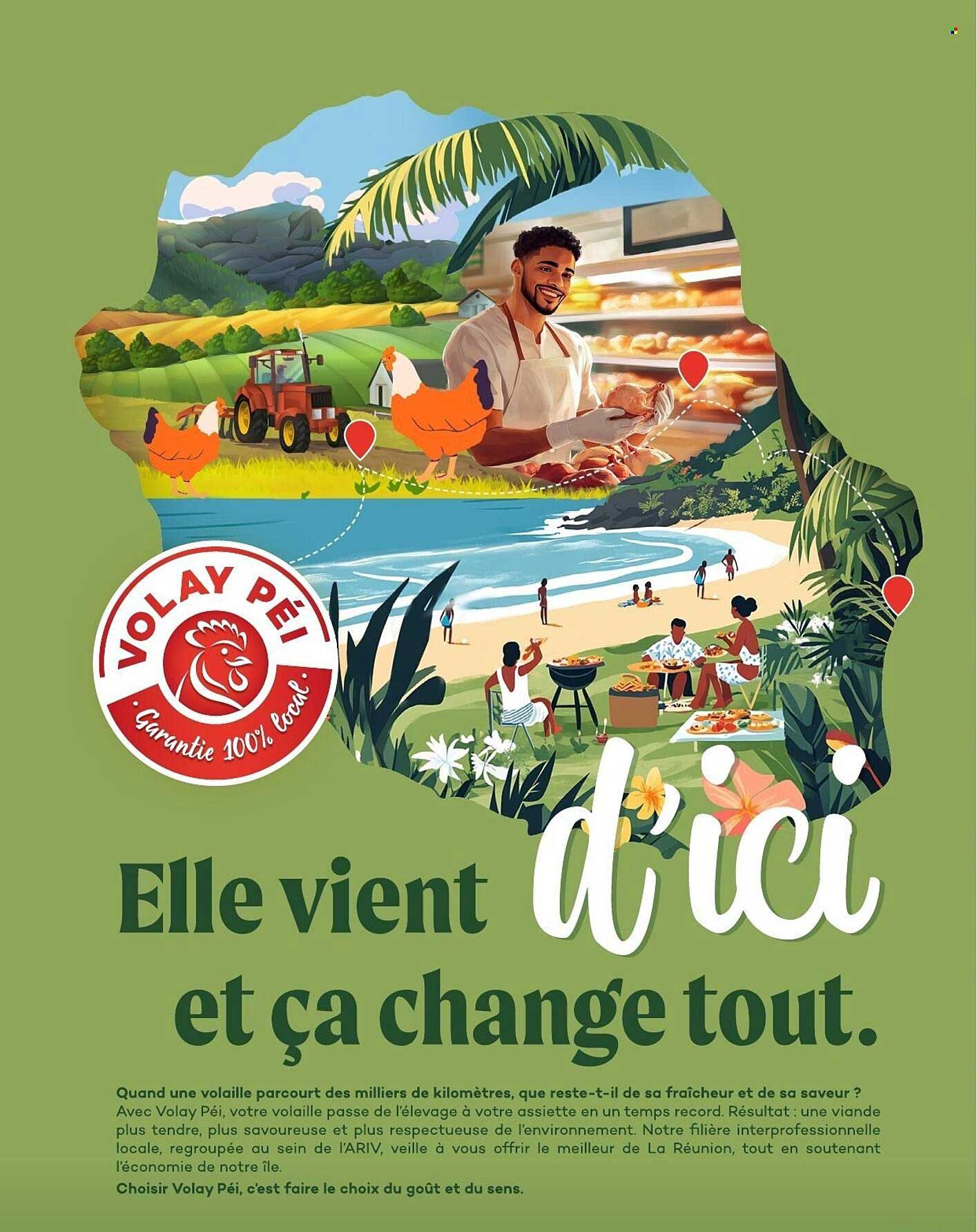 Elle vient d’ici et ça change tout.