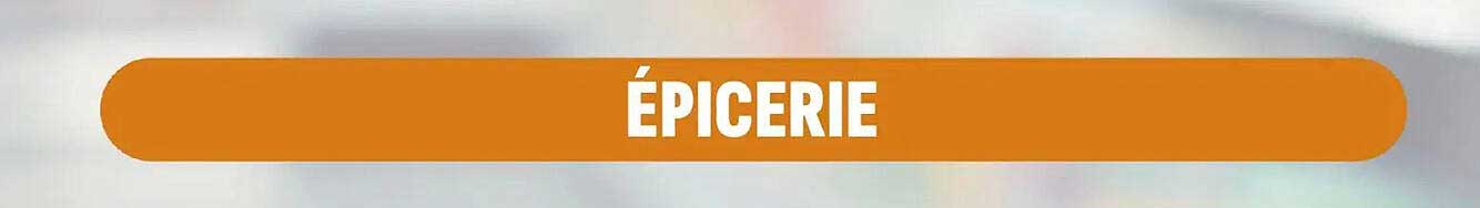 ÉPICERIE