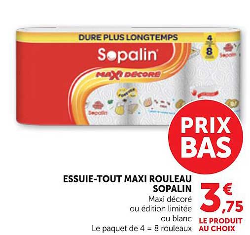 ESSUIE-TOUT MAXI ROULEAU SOPALIN