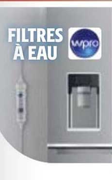 FILTRES À EAU