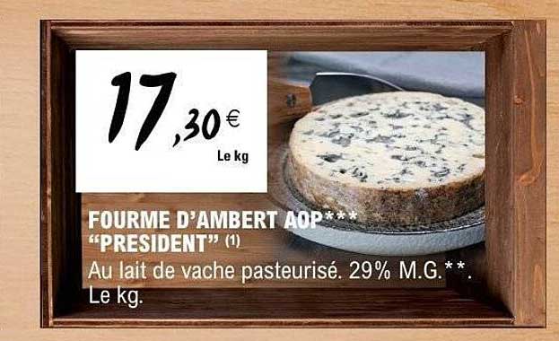 FOURME D’AMBERT AOP*** “PRESIDENT” (1)