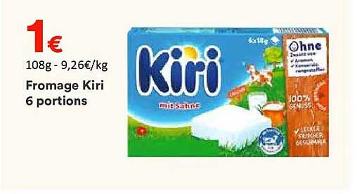 Fromage Kiri 6 portions