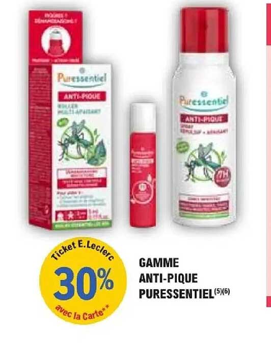 GAMME ANTI-PIQUE PURESSENTIEL (5)(6)